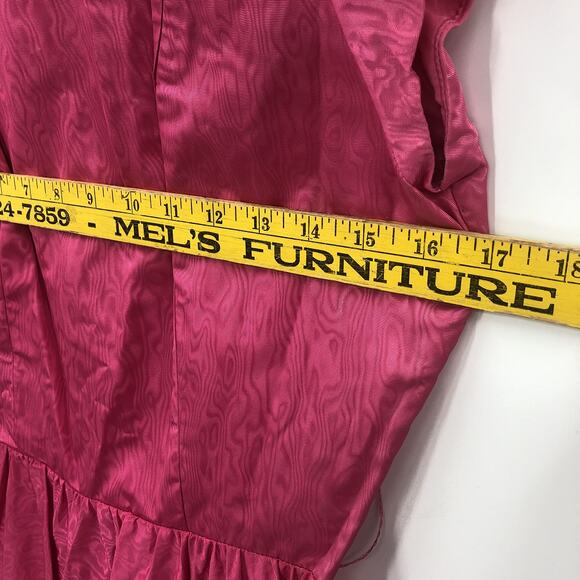 Dessy Creations VINTAGE Round Neck Fit Flare Party Dress Cap Short Sleeves SZ 10 - Picture 7 of 9